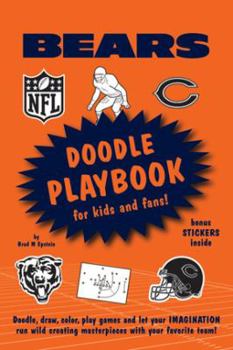 Paperback Chicago Bears Doodle Playbook: For Kids and Fans! Book