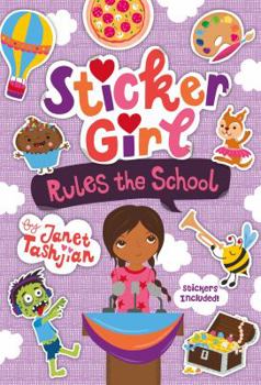 Hardcover Sticker Girl Rules the School [With Sticker Sheet] Book