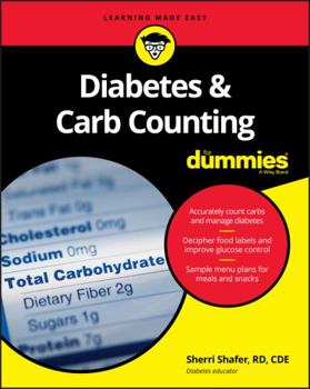 Paperback Diabetes & Carb Counting for Dummies Book