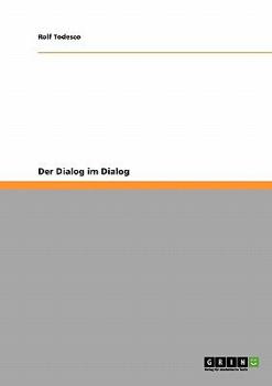 Paperback Der Dialog im Dialog [German] Book