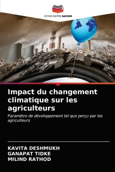 Paperback Impact du changement climatique sur les agriculteurs [French] Book