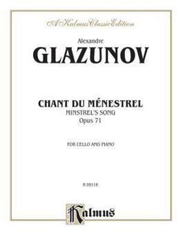 Paperback Chant du Menstrel, Op. 71 (Kalmus Edition) Book