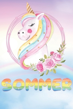 Paperback Sommer: Want To Give Sommer A Unique Memory & Emotional Moment? Show Sommer You Care With This Personal Custom Named Gift With Book