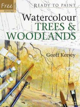 Paperback Watercolour Trees & Woodlands Book