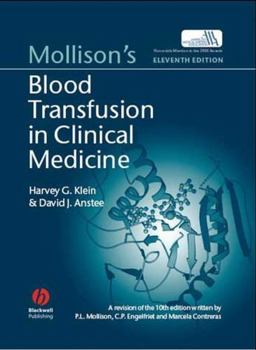 Hardcover Mollison's Blood Transfusion in Clinical Medicine Book