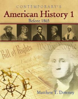 Misc. American History 1 (Before 1865) - Student CD-ROM Only Book