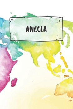 Angola: Punktiertes Reisetagebuch Notizbuch oder Reise Notizheft Gepunktet - Reisen Journal für Männer und Frauen mit Punkten (German Edition)