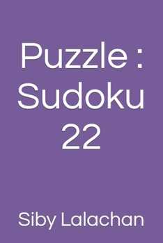Puzzle : Sudoku 22