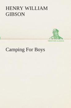 Paperback Camping For Boys Book