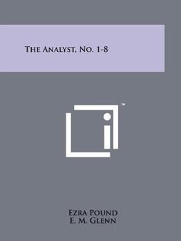 Paperback The Analyst, No. 1-8 Book