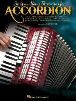 Paperback Sing-Along Favorites for Accordion Book
