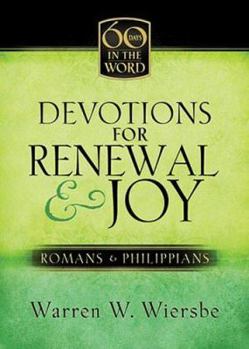 Hardcover Devotions For Renewal & Joy: Romans & Philippians Book