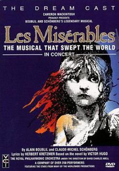 DVD Les Miserables Book