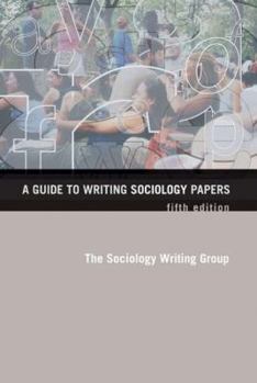 Paperback A Guide Writ Soc Papers 5e Book