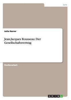 Paperback Jean-Jacques Rousseau: Der Gesellschaftsvertrag [German] Book