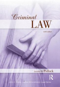 Paperback Criminal Law Book