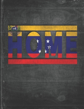 Home: Venezuela Flag Personalized Retro Gift for Venezuelan Retired Coworker Friend Party  Undated Planner Daily Weekly Monthly Calendar Organizer Journal