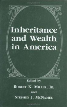 Hardcover Inheritance and Wealth in America Book