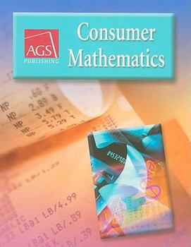 Hardcover Consumer Mathematics Book