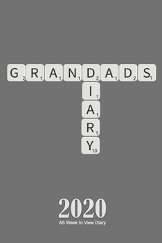 Paperback Grandad's Diray 2020 A5 Week to View Diary: Planner with Calendar. Father's Day/Christmas/ Birthday Gift Book