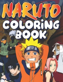 Paperback NARUTO Coloring Book: 30 Illustrations for Kids Book