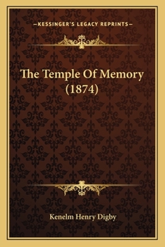 Paperback The Temple Of Memory (1874) Book