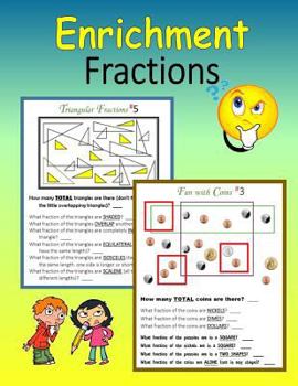Paperback Enrichment: Fractions Book