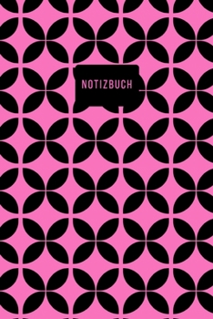 Notizbuch: Punktraster A5 Muster Pink Heft f�r Notizen Lettering Skizzen Dot Grid Journal Gepunktetes Tagebuch 120 Seiten mit Punktpapier
