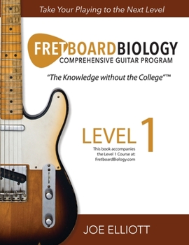 Paperback Fretboard Biology - Level 1 Book