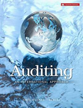 Paperback Auditing: An International Approach Book