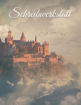 Schreibwerkstatt: Schneeflocken Matrix - XXL Planer Notizbuch (Größe: 8,5x 11 Zoll) für das kreative Schreiben und die Entwicklung komplexer Storys (German Edition)