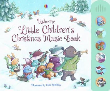 Hardcover Little Children's Christmas Music Book