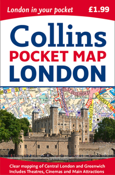 Map Collins Pocket Map London Book