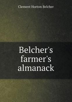 Paperback Belcher's farmer's almanack Book