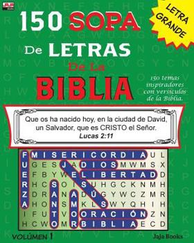 Paperback 150 SOPA de LETRAS de la BIBLIA, Volúmen 1 [Spanish] Book