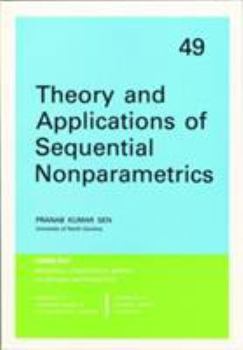 Paperback Theory and Applications of Sequential Nonparametrics Book