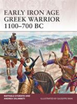 Paperback Early Iron Age Greek Warrior 1100-700 BC Book
