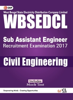 WBSEDCLWest Bengal State Electricity Distribution Company Limited Civil Engineering