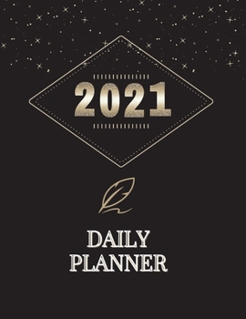 Paperback Daily Planner 2021: To Do List Notebook planner 2021 for women Yearly Planner 2021- The Five Minute Journal Book