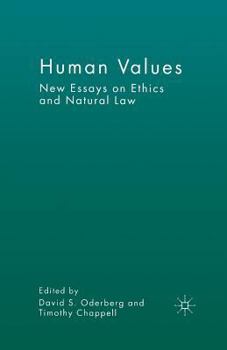 Paperback Human Values: New Essays on Ethics and Natural Law Book