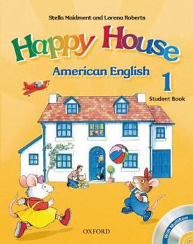 Hardcover American Happy House: 1: Student Book with Multirom Book