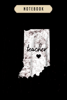 Notebook: Red for ed indiana teacher walkout redfored  journal|6x9(100 pages)Blank Lined Journal For kids, student, school, women, girls, boys, men, birthday gifts|Teacher gifts Notebook