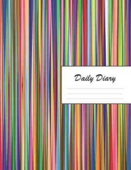 Daily Diary: Blank 2020 Journal Entry Writing Paper for Each Day of the Year | Rainbow Stripes | January 20 - December 20 | 366 Dated Pages | A ... Your Life, Set Goals & Get Things Done