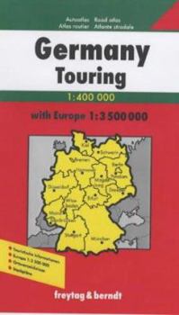 Paperback Germany Touring Atlas [French] Book