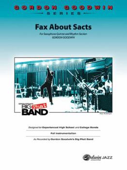 Paperback Fax about Sacts: For Saxophone Quintet and Rhythm Section Book