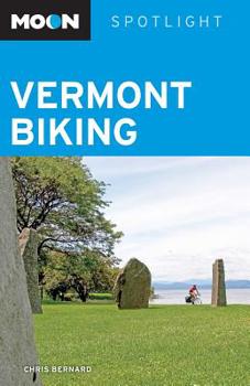 Paperback Moon Spotlight Vermont Biking Book