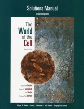 Paperback Student Solutions Manual for the World of the Cell Book