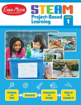 Paperback Steam Project-Based Learning, Grade 1 Teacher Resource Book