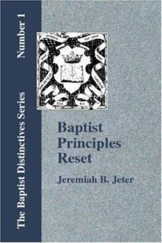 Paperback Baptist Principles Reset Book