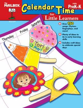 Paperback Calendar Time for Little Learners (PreK-K) Book